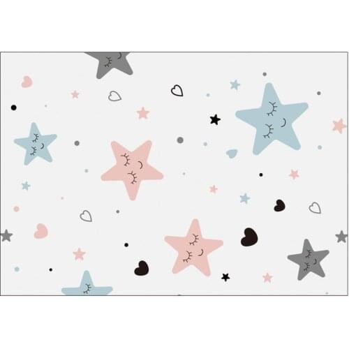 Nordic style, simple, fresh, childrens floor mats, door mats, anti-slip mats, carpets, bedrooms, living rooms, home decoration