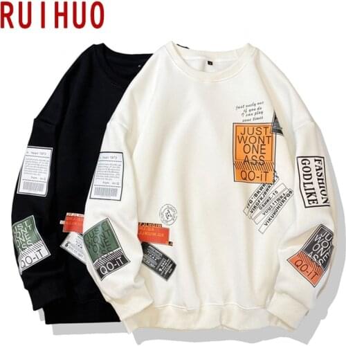 Мужские спортивные толстовки RUIHUO China At AliExpress