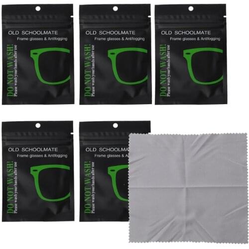 15x15cm Eyeglasses Anti-fog Cloth Microfiber Cloth Fabric Glasses Cleaner For Eyeglasses Lenses Camera Phone Screen