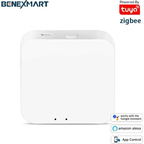 Tuya Zigbee3.0 Smart Zigbee Hub Wireless Gateway Bridge Home Automation Works with Alexa Google Home Smart Life App