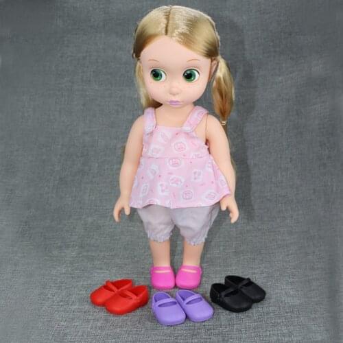 4 Pairs Single Shoes Flats for 16inch Sharon Dolls Clothes Accessories