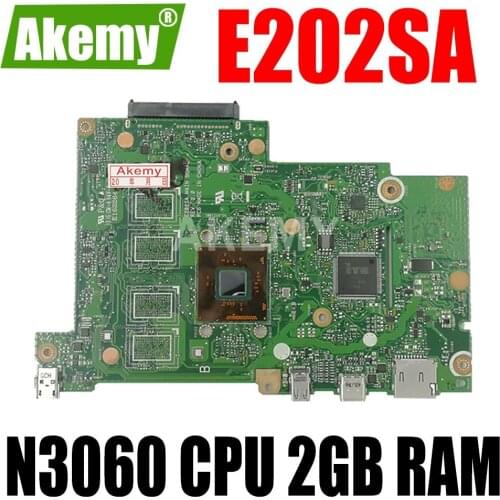 90NL0050-R00070 New E202SA Mainboard For Asus EeeBook E202S E202SA laptop motherboard N3060 CPU 2GB RAM
