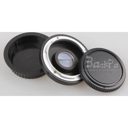 FD-EF Camera Lens Adapter Ring with Corrective Glass For Canon FD Lens For Canon EOS 70D 80D 700D 800D 5DIII 5DIV 6DII 7D Camera