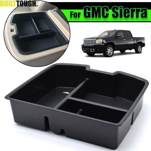 Center Console Organizer Armrest Storage Box for Chevrolet Yukon Avalanche Chevy Tahoe Silverado Suburban 2500 GMC Sierra