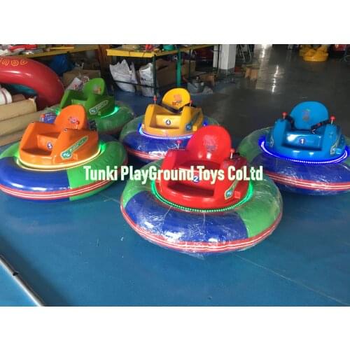Amusement Park Kid Rides Equipment Battery Operated Mini Bumper Cars For Sale