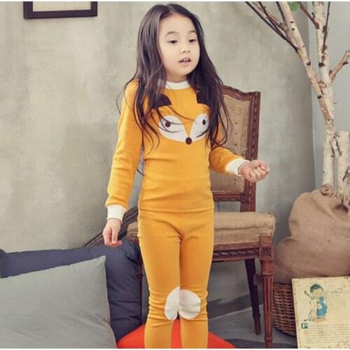 Girls Cute Pajamas Kids Pajamas Set Boys Dinosaurs Sleepwear Fashion Pyjamas Set 2-11Y Childrens Home pajamas Baby Boy Clothing