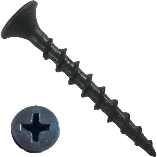 MR SCREWS #8x3 inch Sheetrock Drywall Screws-Phillips Drive Coarse Thread Woodworking Screws Grey Phosphate Finish Bugle Head