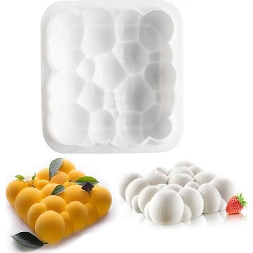 Silicone Baking Tray Dessert Mousse Mold Cake Moulds Form Baking Pan Cake Decorating Tool Lager Size Party Birthday Cake