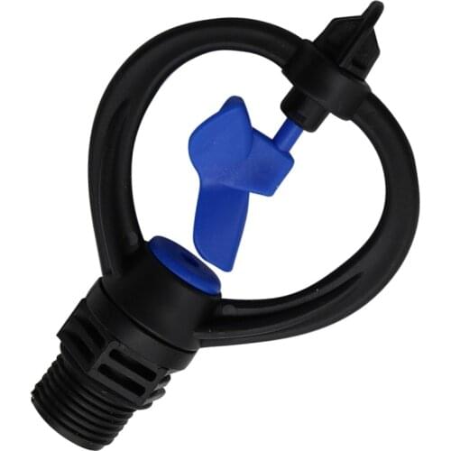 1/2" Butterfly Rotary Sprinkler Garden Irrigation Vortex Sprayers Lawn watering Mist Nozzle Agriculture Cooling Sprinklers 5 Pc