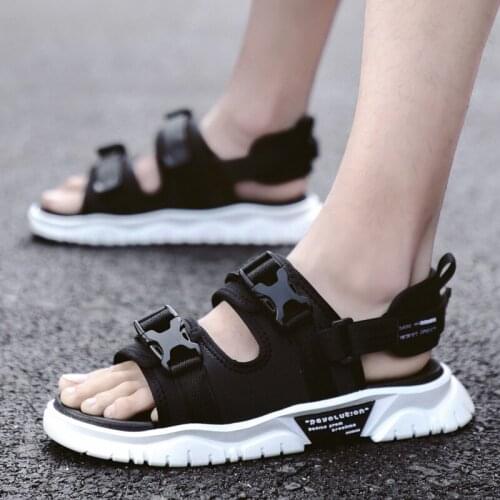 2021 New Men Sandals Casual Summer Shoes Sandles Outdoor Breathable Comfortable Open Toe Shoes Male Sandalias Hombre EVA PW040