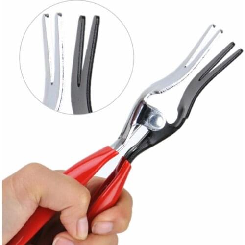 35% Hot Sales!!! Auto Car Angled Fuel Vacuum Line Hose Tube Pipe Remover Separator Plier Clamp