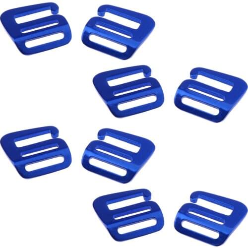 8 Pieces 1 inch G Hooks Outdoor Webbing Buckles Fit for Backpack Strap 25mm
