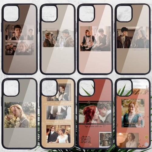 Anne with an E TV series Phone Case PC for iPhone 11 12 pro XS MAX 8 7 6 6S Plus X 5S SE 2020 XR