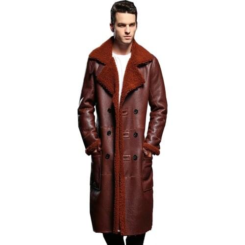LUHAYESA Men's Long Jackets