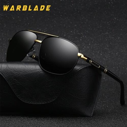 WarBLade Aluminum Magnesium Brand Polarized Sunglasses Men New Design Fishing Driving Sun Glasses Eyewear Oculos Gafas De So