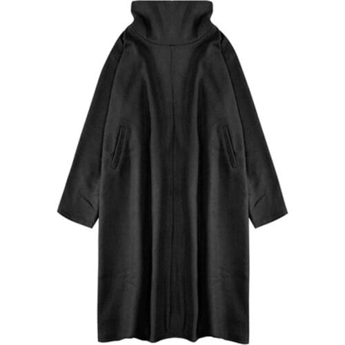 Yamamoto wind cape mens dark and handsome design windbreaker 2020 new mid-length men and women