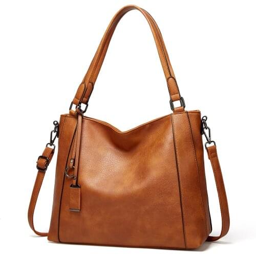 New Style Women Handbag Leather Shoulder Contracted Bag Inclined Shoulder Bag Restoring Ancient Ways The High Quality 2021 C1649