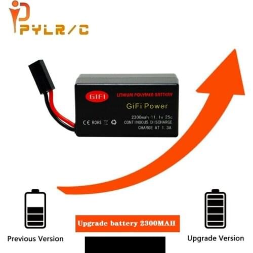 Upgrade 11.1v 2300mAh High-capacity lipo Battery For Parrot AR Drone 2.0 Quadcopter for 11.1V 25C drone battery
