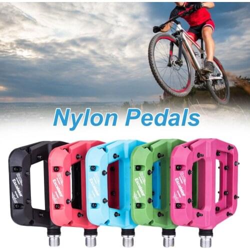 ARIKE Cycling Bike Bicycle Pedals Ultralight Seal Bearings Nylon Molybdenum Pedals Durable Widen Area Bike MTB Bicycle Part