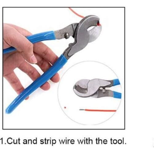 Cable pliers high-quality high-carbon steel household tool pliers hand-held wire cutting pliers 1 pc