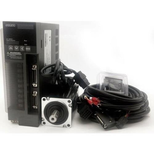 High quality AC servo motor 60ST-M01330 400W 3000RPM 1.27Nm and matched servo driver JB-1000C30L with 5m cable