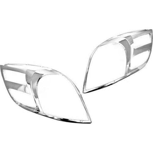 High Quality Chrome Head Light Cover for Toyota Yaris Hatchback 05-08 Free Shipping Brand New