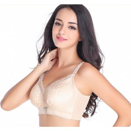 Big size Sexy push up lace Bra gather women bra underwear brassiere lace push up bra for women without panties 34 36 38 B C cup