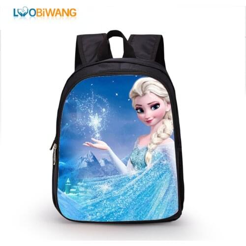 Disney Womens Backpack Frozen Children Girls Student Backpack Kids School Backpack Anime Cartoons Backpack Women Disney Bags