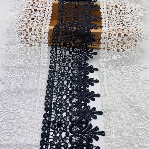 29yards Venise Lace trim wedding DIY crafted sewing white 8cm Four colors