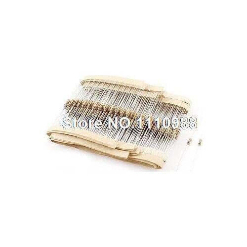 400 Pcs Axial Lead Through Hole 1/4W Watt 5% 15K Ohm Carbon Film Resistor