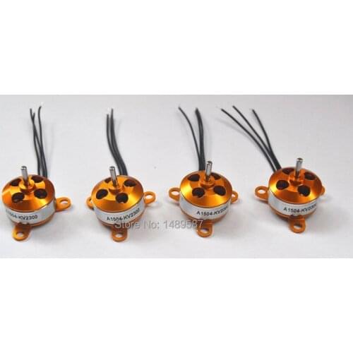 A1504 2300KV Micro Brushless Motor For Mini 4-axis Multicopter/Mini Fixed Wing Airplane