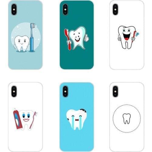 Accessories Phone Cases Covers For Xiaomi Redmi Note 3 4 5 6 7 8 Pro Mi Max Mix 2 3 2S Pocophone F1 Wisdom Teeth Dentist Tooth