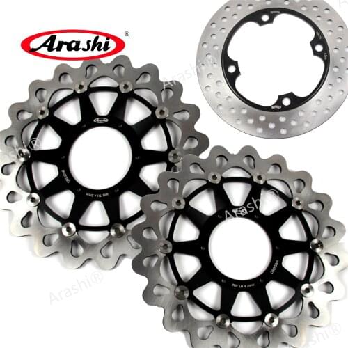 ARASHI Brake Disc For HONDA VTR SP1 RC51 1000 2000 2001 2002 2003 2004 Front Rear Brake Rotor CBR1000RR 2006 2007 CBR 1000 RR