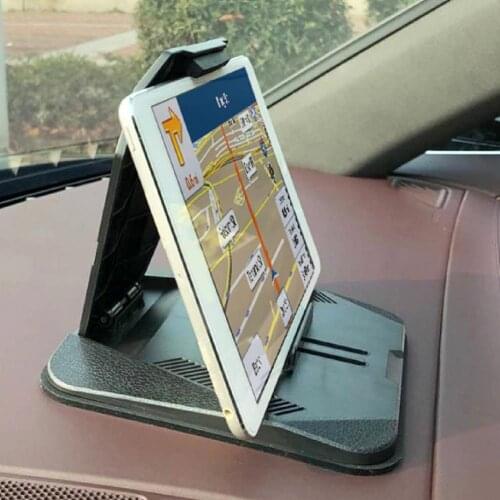 Cellphone Holder Mount Anti-reflective Multifunctional Foldable Car Navigation Bracket Dashboard Phone Mount for Autor Vehicle