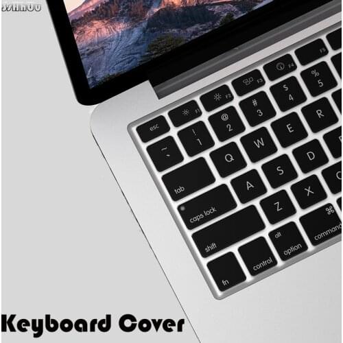 EU US English Keyboard Skin Film for Macbook Air 13 2018 A1932 Keyboard Cover Silicon Waterproof dustproof Protector Laptop