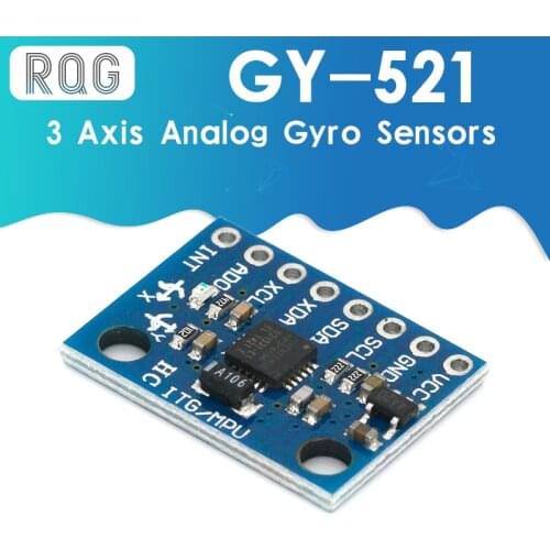 GY-521 MPU-6050 MPU6050 Module 3 Axis analog gyro sensors+ 3 Axis Accelerometer Module