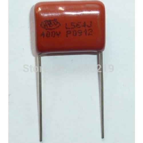 10pcs CBB capacitor 564 400V 564J 0.56uF 560nF P15 CL21 Metallized Polypropylene Film Capacitor