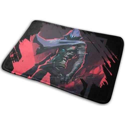 Valorant Omen Mat Rug Carpet Anti-Slip Bedroom Entrance Door Mat Valorant Valorant Game Valorant Valorant Riot Valorant