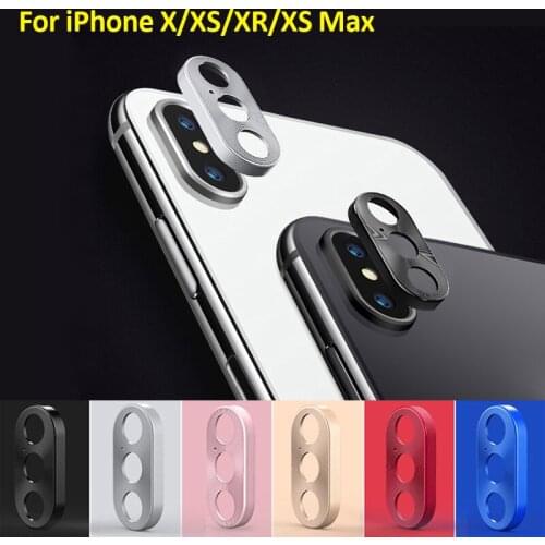 Metal Camera Lens Protector For iPhone 11 Pro Max Anti-scratch Camera Protective Cover For iPhone X XR XS Max Camera Protection