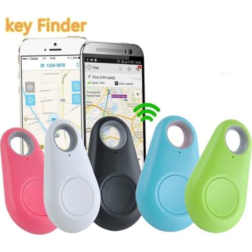 Mini AntiLost Alarm Wallet Keychain Smart Tag Bluetooth-Compatible Tracer GPS Locator Keychain Pet Child ITag Tracker Key Finder