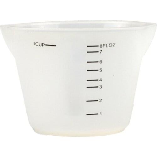 500ml & 250ml Reusable Silicone Measuring Cups Epoxy Resin Mixing Casting Cups F3MD