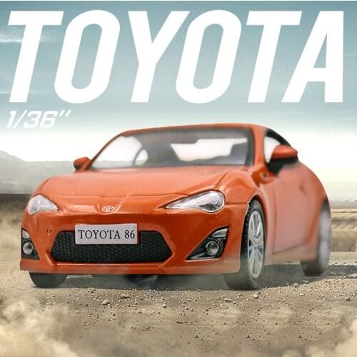 1:36 TOYOTA 86 GT High Simulation Exquisite Diecasts & Toy Vehicles Alloy Car Model Pull Back Kids Gifts Free Shipping