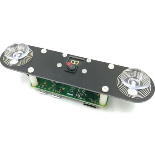 New Zero View Camera Kit 5MP Camera Module + Suction Mount Stand For Raspberry Pi Zero W