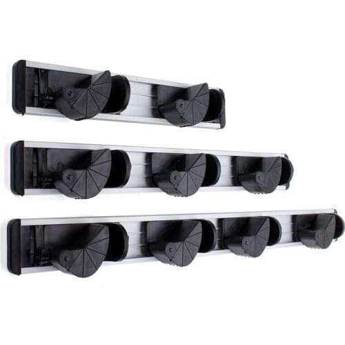 3 Pack Wall Mounted Broom and Mop Holder Mop Broom Organizer for Garage Garden Kitchen Bathroom Pantry Tool Storage