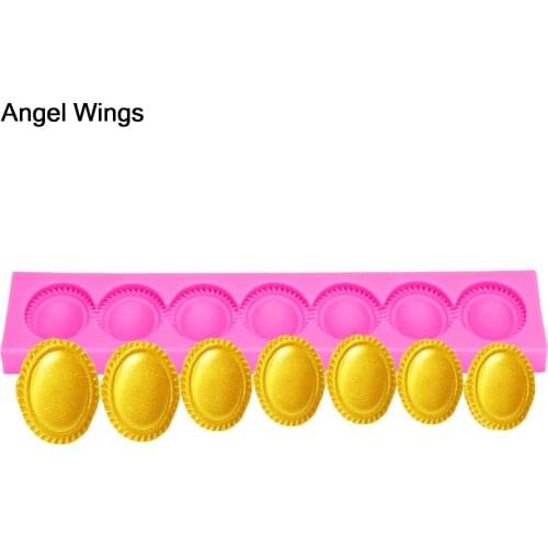 Food grade silicone mold 3D Reverse forming Fondant Cake Gem shaped for Polymer Clay Chocolate Pastry Decoration Tools F1255