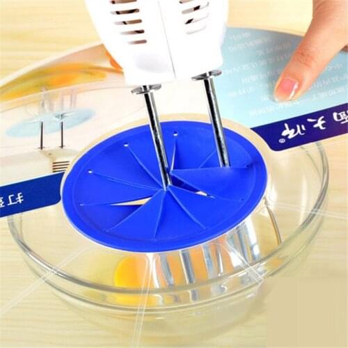 Plastic Egg Bowl Whisks Screen Cover Beat Egg Cylinder Baking Splash Guard Bowl Lids Kitchen Waterproof Bowl Lids