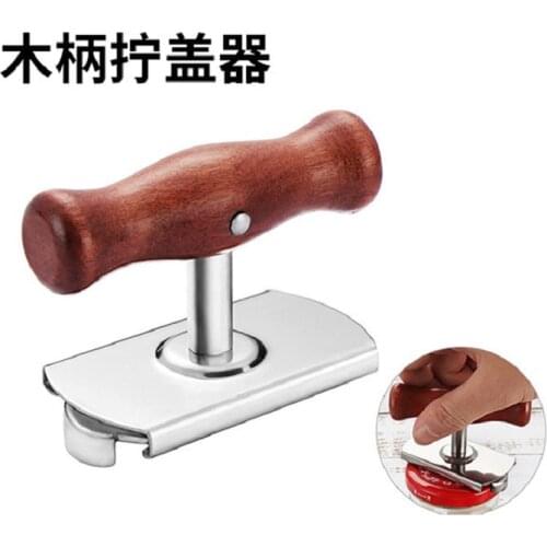 Manual Stainless Steel Easy Can Jar Opener Adjustable Cap Lid Openers Tool Kitchen Gadgets Can Tin Openers Bottle
