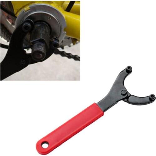 Adjustable Bicycle Bike Bottom Chain Wheel Crank Bracket Freewheel Wrench Repair Convenient Remover Tools Bicycle Accessories