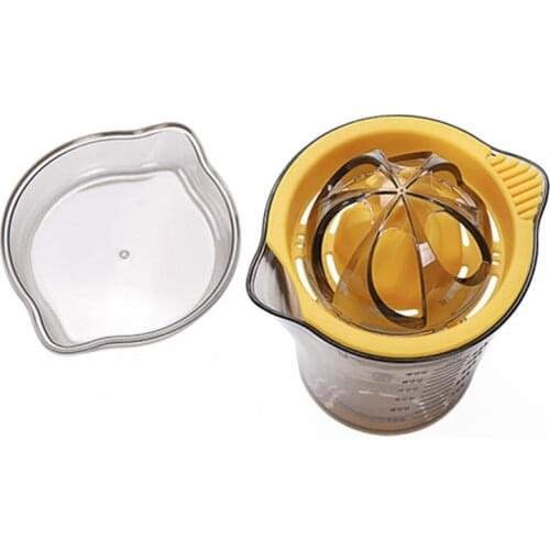 Lemon Orange Manual Fruit Juicer Kitchen Tools Household Cup-shape Juice Citrus Raw Hand Pressed Juice Maker