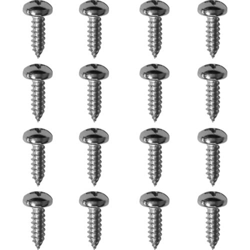 New 20 Pieces DIY M5 16mm Stainless Steel Self-Tapping Screws Kayak Canoe Accessories Marine Boat Replacement for Woodworking